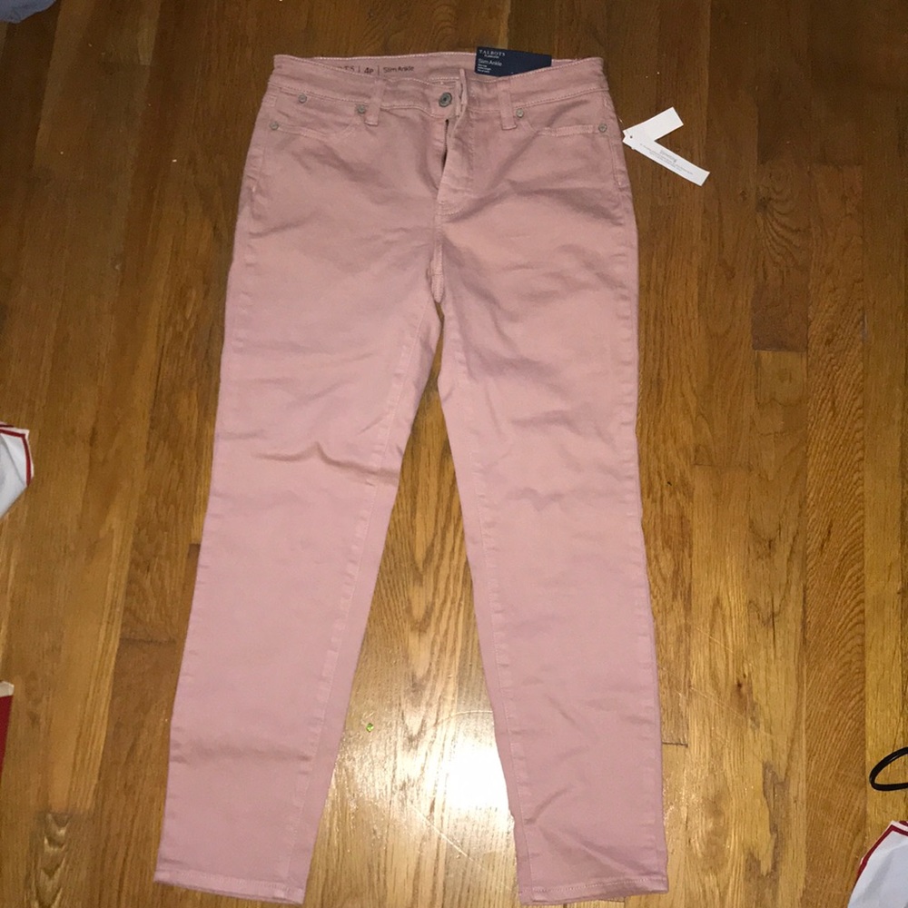 Salmon colored pants
